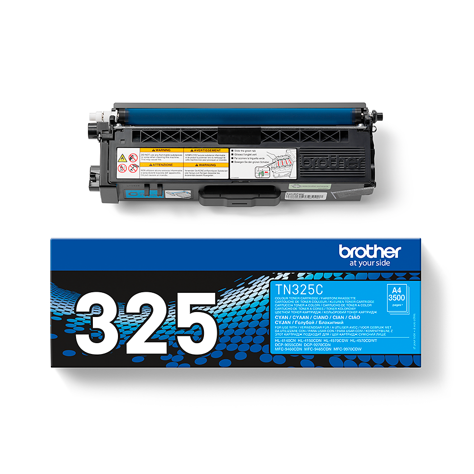 Genuine Brother TN-325C Toner Cartridge – Cyan 3