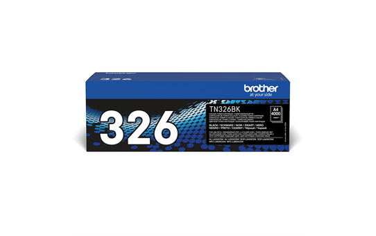 Brother TN326BK original høykapasitet toner sort