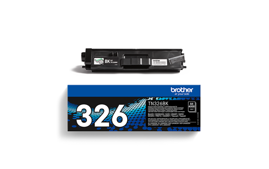 Originali Brother didelio našumo TN326BK dažų kasetė – juodos spalvos 3