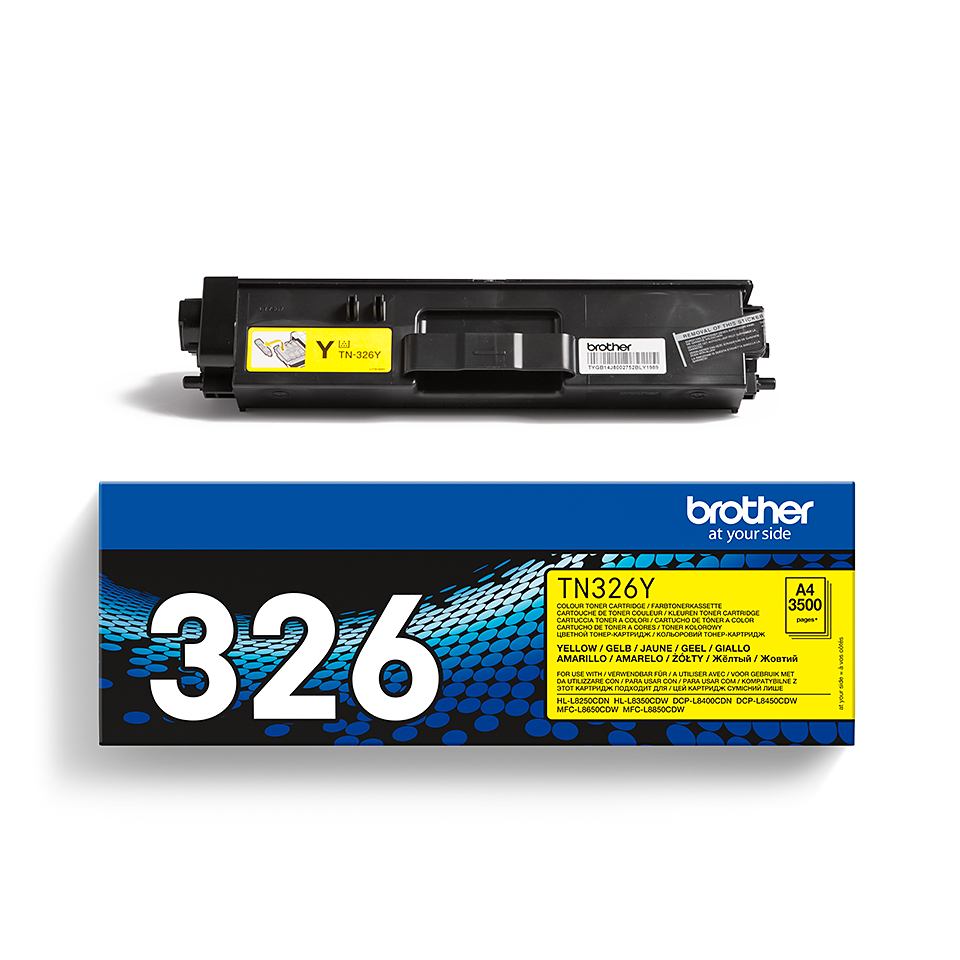  Brother TN-326Y Toner orginale – Giallo 3