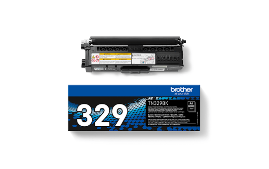 Оригинална тонер касета Brother TN329BK– черен цвят 3