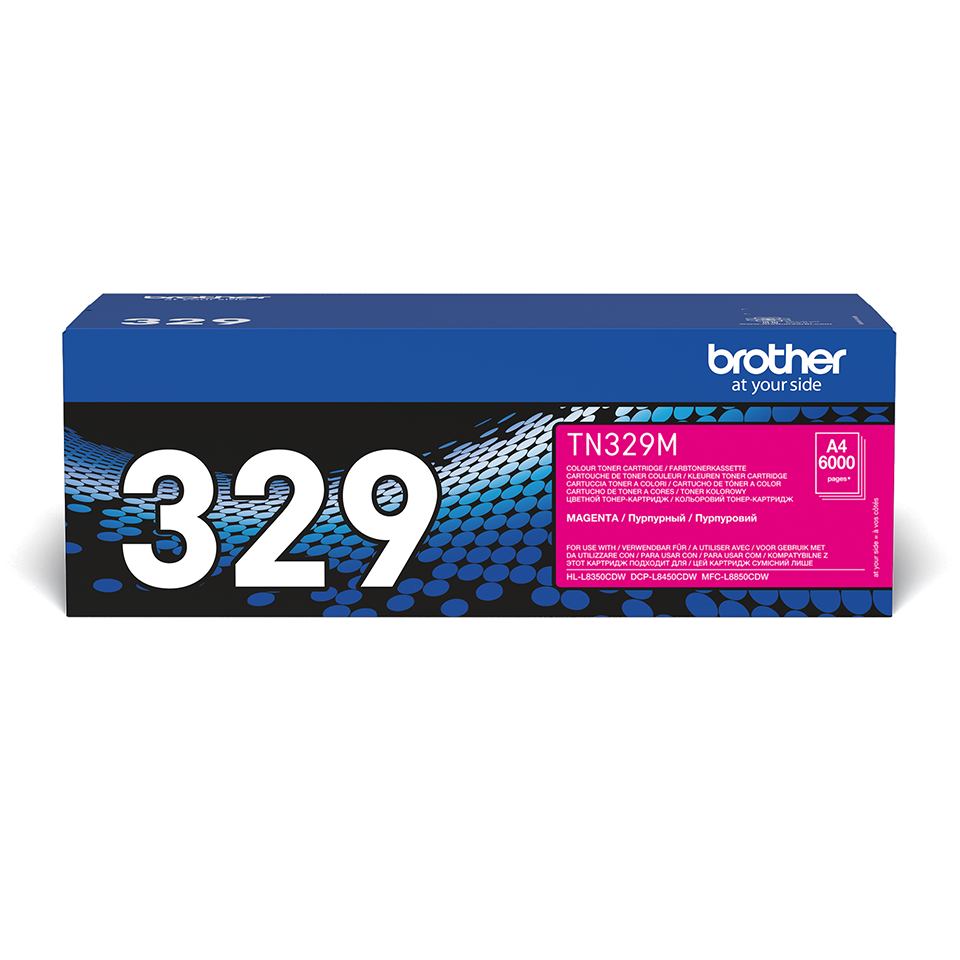 Originalni Brother toner TN-329M, crveni