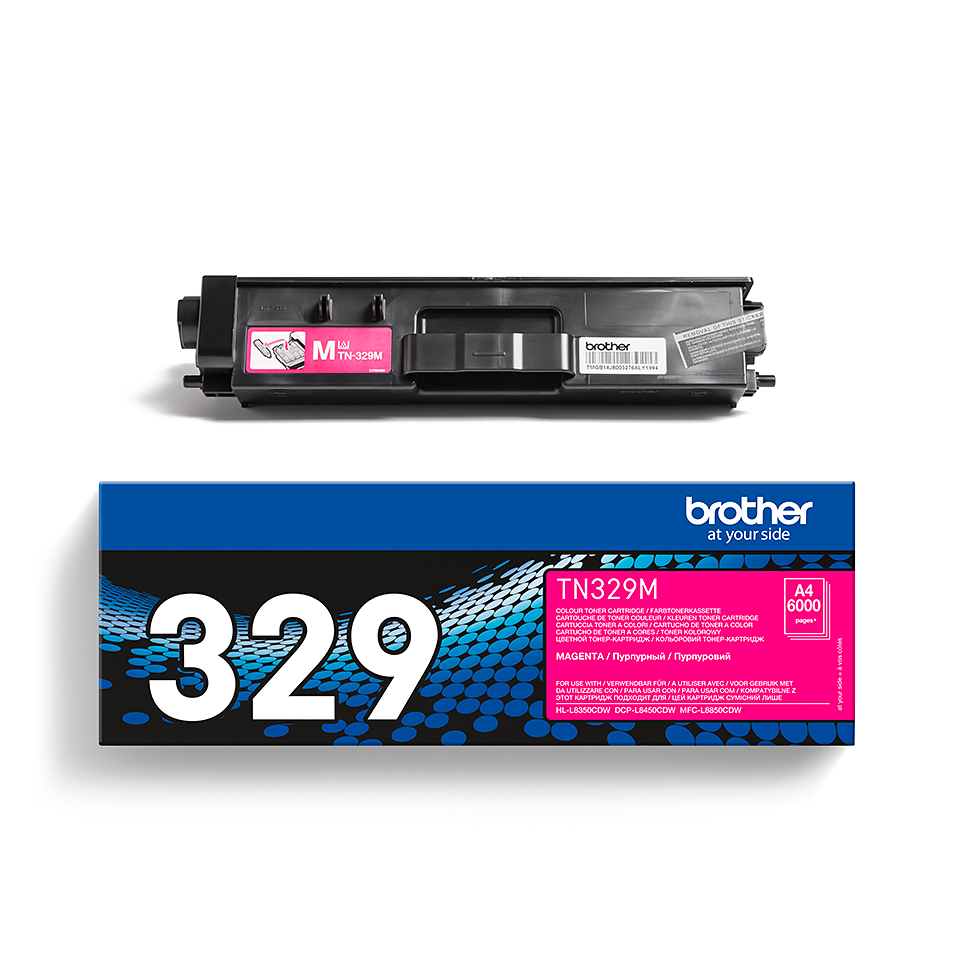 Originalni Brother toner TN-329M, crveni 3