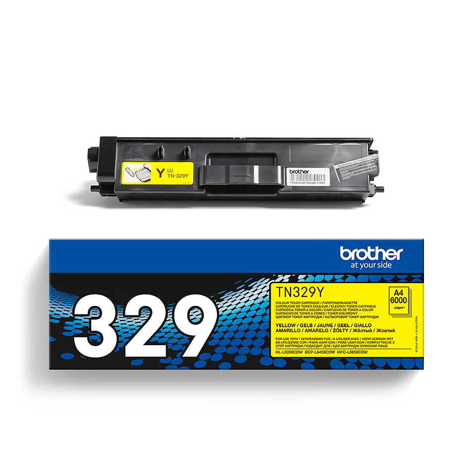 Originalan Brother TN-329Y toner – žuti 3