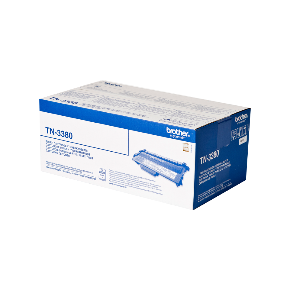 Originalni Brother toner velikog kapaciteta TN-3380, crni 2