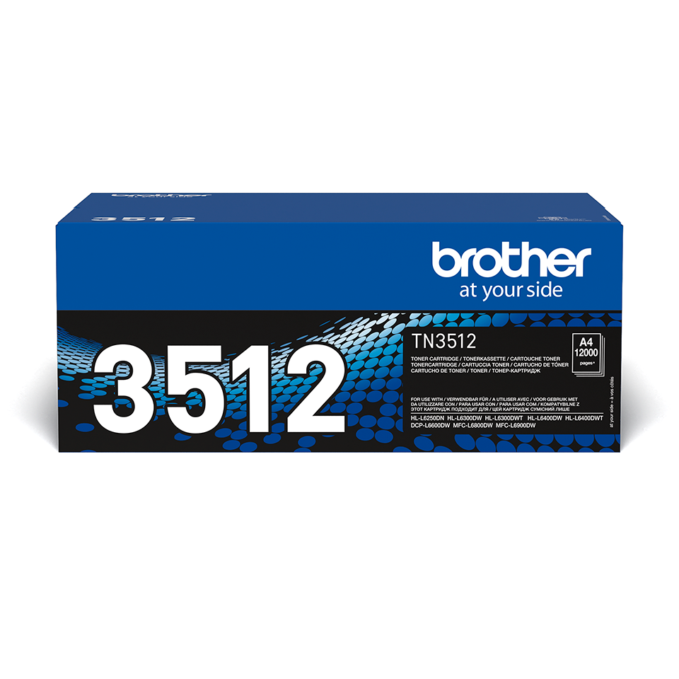 Originalni Brother toner velikog kapaciteta TN-3512 - crni