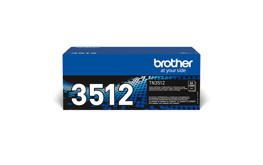 Brother original TN3512 tonerkassett hög kapacitet – svart