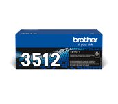 Genuine Brother High Yield TN-3512 Toner Cartridge – Black 