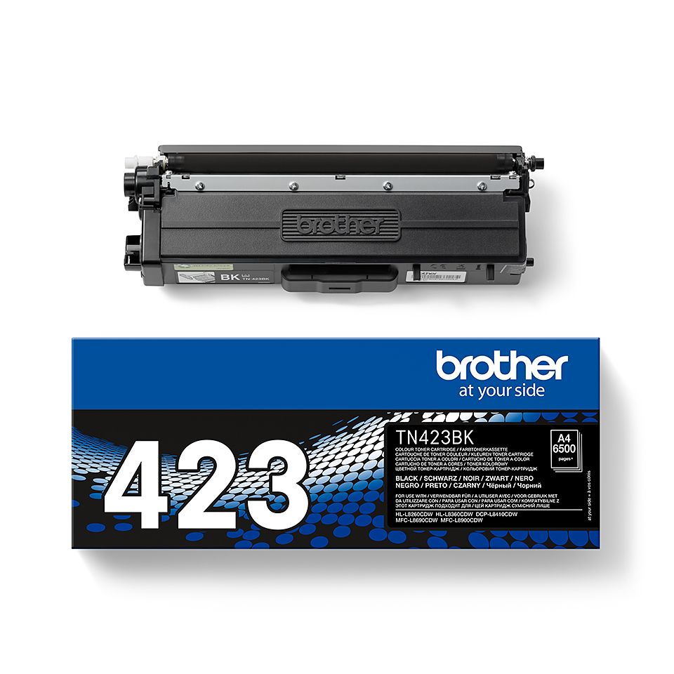 Genuine Brother TN-423BK Toner Cartridge – Black