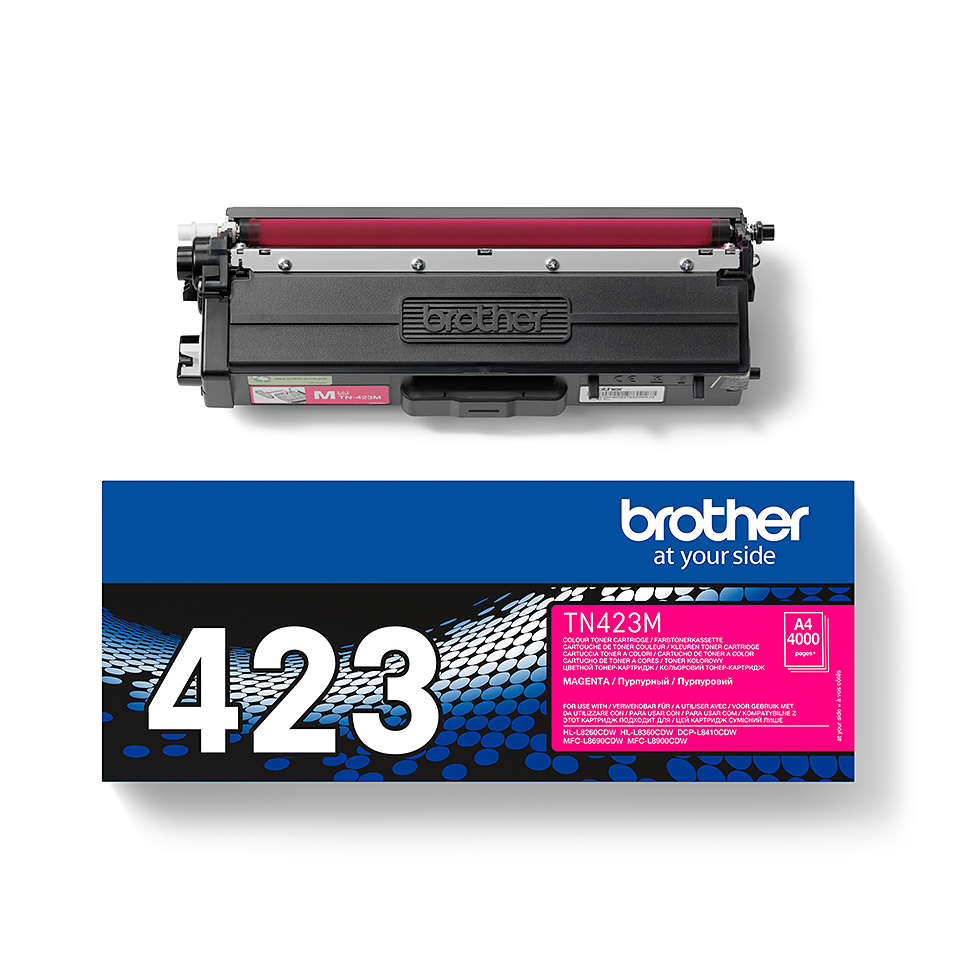 Originalni Brother toner TN-423M, crveni 3