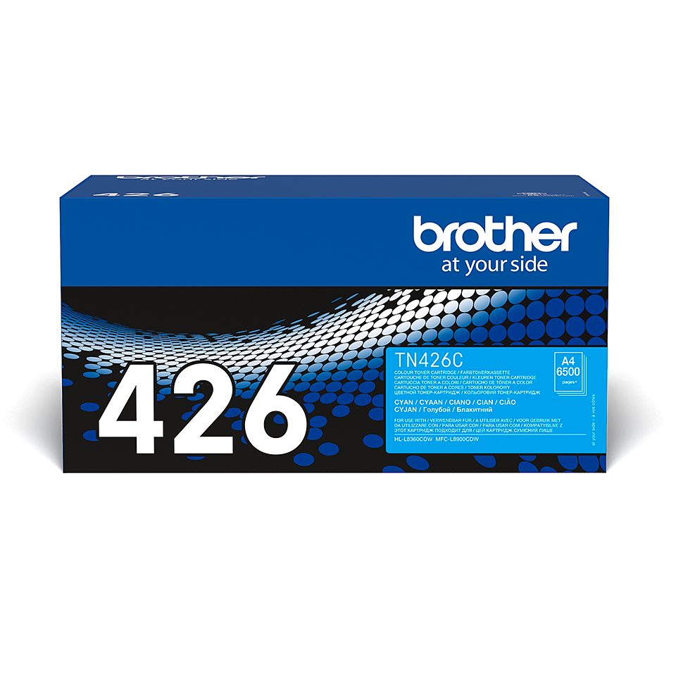 Brother TN426C cyan super høykapasitet toner i eske