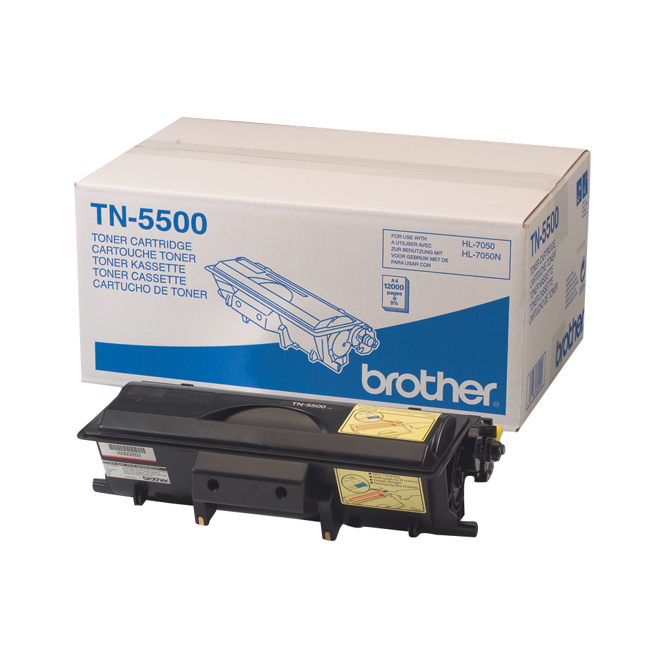 Genuine Brother TN-5500 High Yield Toner Cartridge – Black