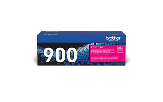 Originali Brother TN900M dažų kasetė – Magenta spalvos