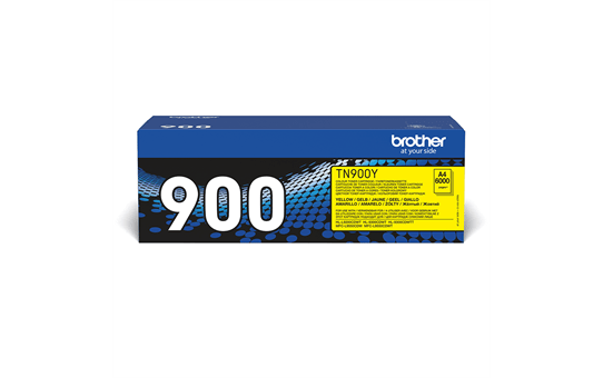 Оригинална тонер касета Brother TN900Y – жълт цвят