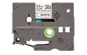 Brother Pro Tape HSe-221 Schrumpfschlauch – schwarz auf weiß 2