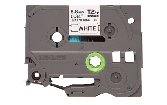 Original Brother HSe-221 krympeflextape – sort på hvid, 8,8 mm x 1,5 m 2
