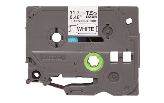 Original HSe-231 Schrumpfschlauchkassette von Brother – Schwarz auf Weiß, 11,7 mm breit 2