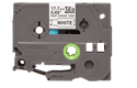 Genuine Brother HSe-241 Heat Shrink Tube Tape Cassette – Black on White, 17.7mm wide