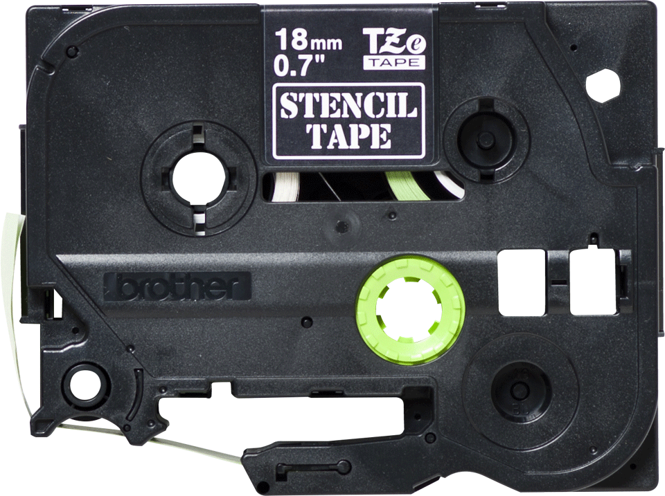 Details about   3PK STE141 Mobile Non-Adhesive Stencil Label Compatible with brother 18MM 