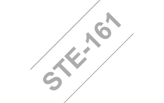 Brother STe-161 Schablonenband – weiß auf transparent 2