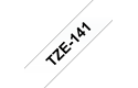 Brother TZe-141 Schriftband – schwarz auf transparent