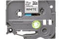Oriģinālā Brother TZe-231 uzlīmju lentes kasete – melnas drukas, balta, 12mm plata 2