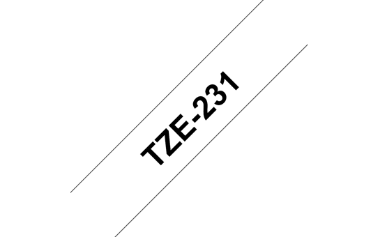 TZe-231 ruban d'étiquettes 12mm
