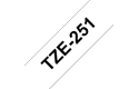 Alkuperäinen Brother TZe251 -tarranauha – musta teksti valkoisella pohjalla, 24 mm