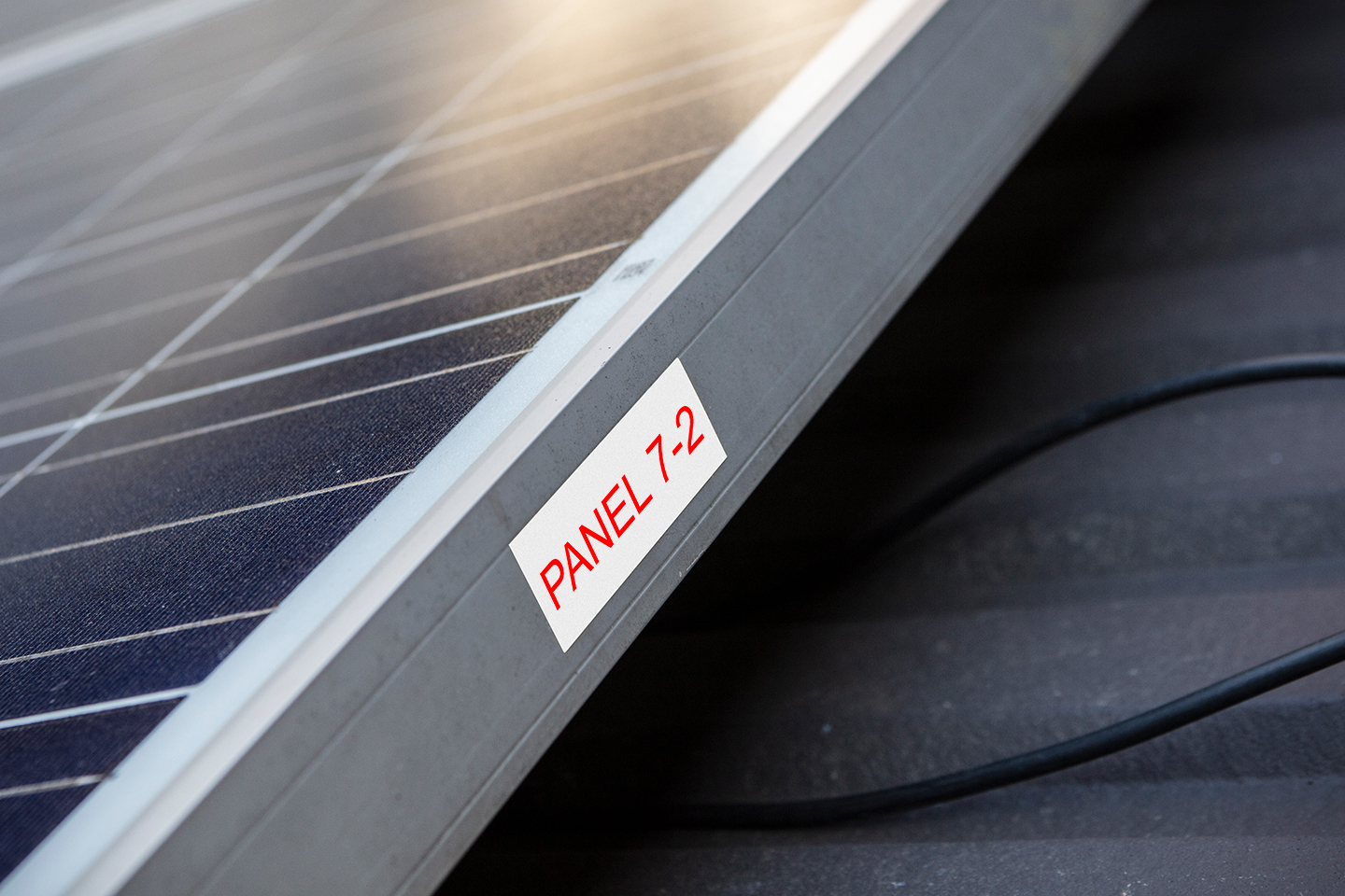 Fita laminada TZe262 Brother para rotular panéis