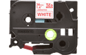 Original Brother TZe262 tape – rød på hvid, 36 mm bred 2