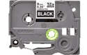 Original TZe-325 Schriftbandkassette von Brother – Weiß auf Schwarz, 9 mm breit 2