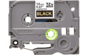 Brother TZe334: оригинальная кассета с лентой для печати наклеек золотистым на черном фоне, ширина: 12 мм. 2