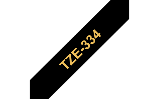 TZe-334 ruban d'étiquettes 12mm