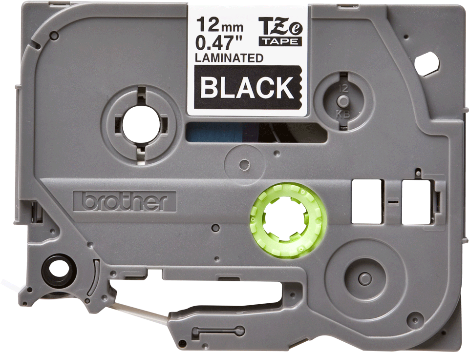 2 PK White on Black Label Tape Compatible Brother Tze 335 Tze335 P-touch 12mm for sale online 