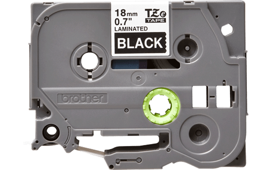 Cassetta nastro per etichettatura originale Brother TZe-345 – Bianco su nero, 18 mm di larghezza 2
