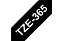 Brother TZe-365 Schriftband – weiß auf schwarz