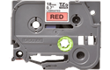 Alkuperäinen Brother TZe441 -tarranauha – musta teksti punaisella pohjalla, 18 mm 2