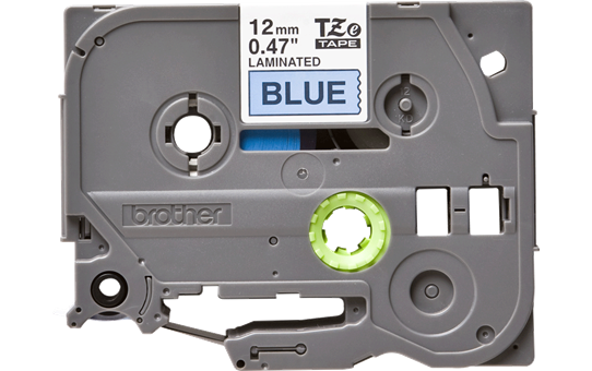 Cassette à ruban pour étiqueteuse TZe-531 Brother originale – Noir sur bleu, 12 mm de large 2
