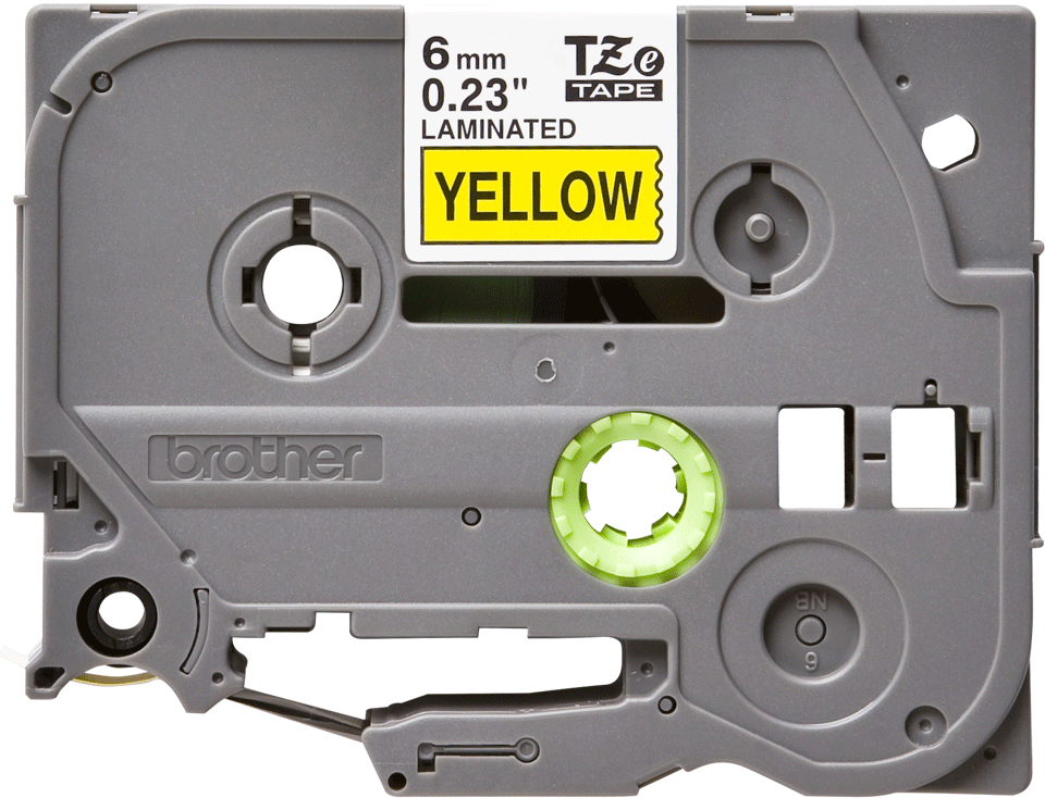 6mm x 8m Prestige Cartridge 5 x Ruban Cassette Compatible TZ-611/TZe-611 Noir sur Jaune pour Imprimante Brother P-Touch 