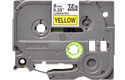 Original Brother TZe621 tape – sort på gul, 9 mm bred 2