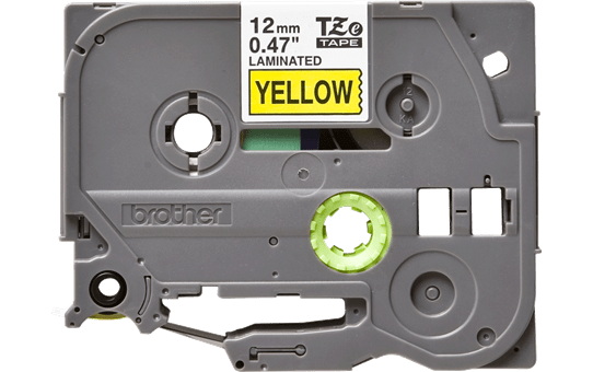 Originali Brother TZe-631 ženklinimo juosta –juodos raidės geltoname fone, 12 mm pločio 2