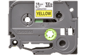  Oryginalna taśma TZe-641 firmy Brother – czarny nadruk na żółtym tle, 18mm szerokości 2