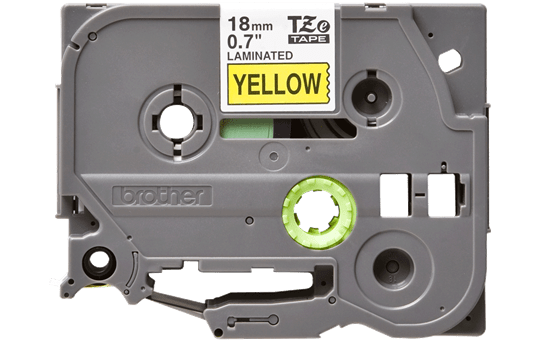 Cassetta nastro per etichettatura originale Brother TZe-641 – Nero su giallo, 18 mm di larghezza