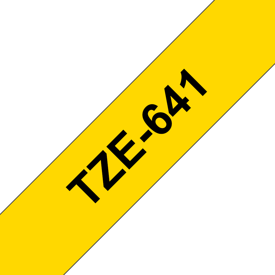 Originalna Brother TZe-641 kaseta s fleksibilnom ID trakom za označavanje