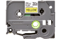 Cassetta nastro per etichettatura originale Brother TZe-651 – Nero su giallo, 24 mm di larghezza