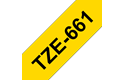 Originele Brother TZe-661 label tapecassette – zwart op geel, breedte 36 mm