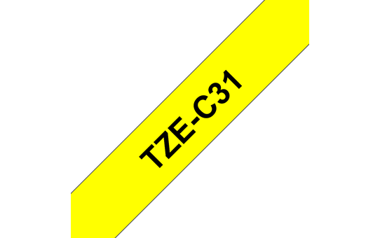 TZe-C31 ruban d'étiquettes 12mm