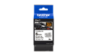Brother TZe-FX211 - черен текст на бяла гъвгава лента, ширина 6mm 3