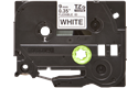 Origināla Brother TZe-FX221 uzlīmju lentes kasete – melna drukas balta, 9mm plata 2