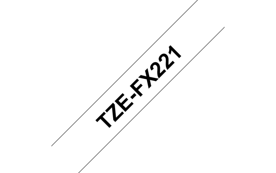 TZe-FX221 flexibele labeltape 9mm